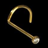 NOSTRIL EM OURO 14K